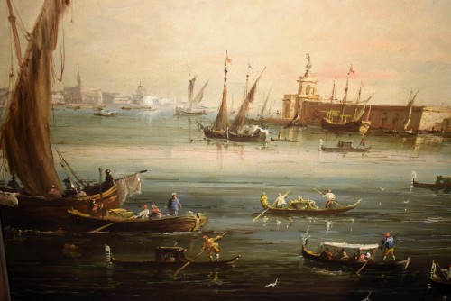 Venice, Panorama of the Grand Canal - José Martorell Puidomenech (1800-1900) - 